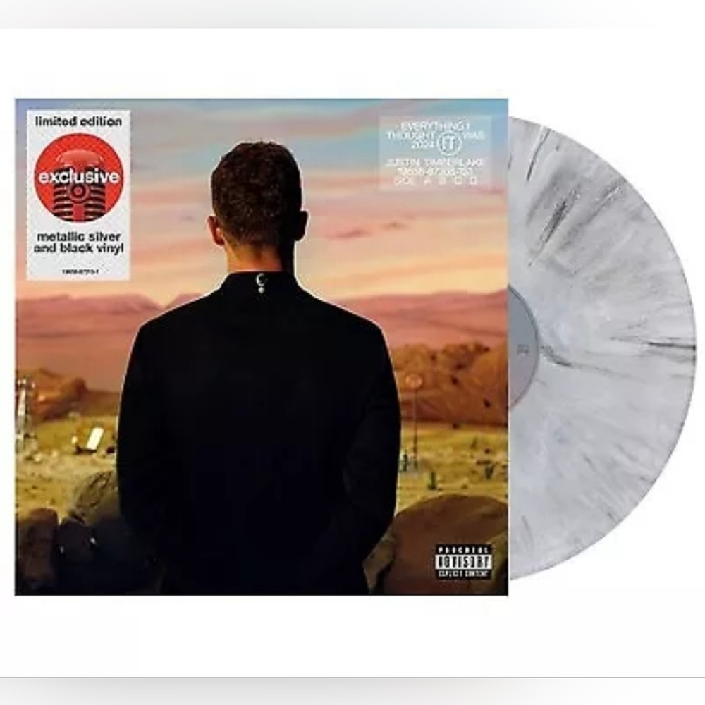 Justin Timberlake - Everything I Thought It Was, Vinyl LP, Metallic Silver/Black